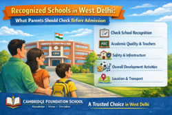 Recognized schools in West Delhi
