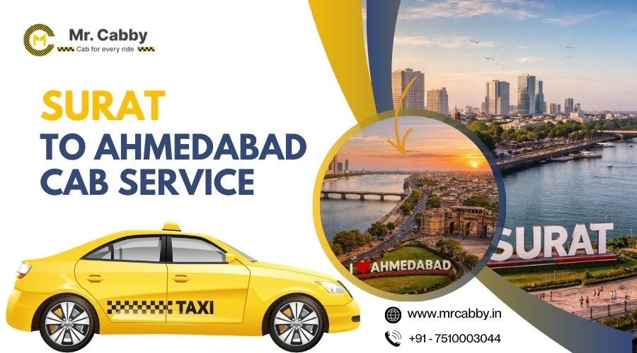 Surat to Ahmedabad Cab Service