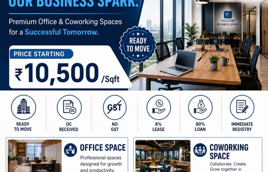 commercial office space ready to move